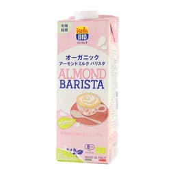 Front view of product: Isola Bio Almond Milk Barista