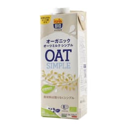 Front view of product: Isola Bio Oat Milk Simple