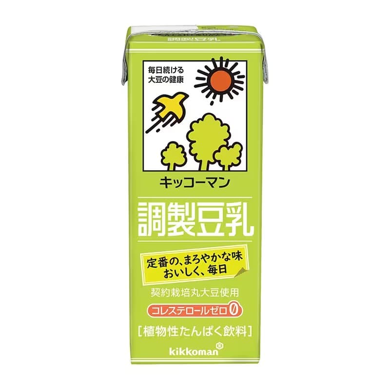 Front view of product: Kikkoman Adjusted Soymilk